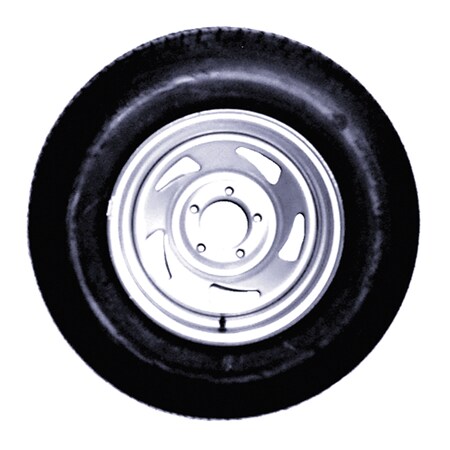 Americana Tire And Wheel Americana TireWheel 32194 Economy Radial TireWheel ST215/75R14 C/5-Hole- Directional Rim 32194